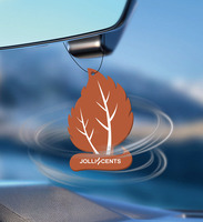 Désodorisant en papier de coton de luxe, parfum premium, odeur de voiture neuve, pour véhicules haut de gamme