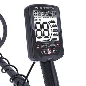 Détecteur de métaux avec bobine de recherche de 25 cm en plastique noir pour adultes, équipement de chasse au trésor - Product Image 4