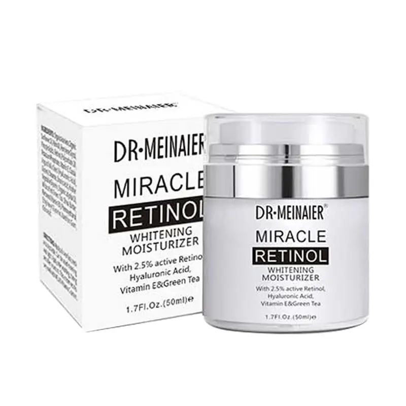Organic Factory wholesale pore shrinking skin care hydrating moisturizing oil control whitening retinol face cream
