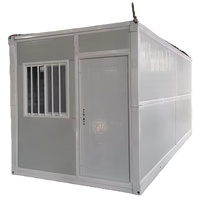 Panneau "sandwich" de conteneur plié de luxe mobile d'usine matériel pour l'usage de bureau à domicile