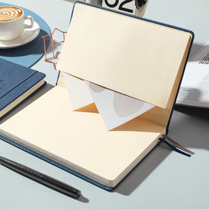 สมุดโน้ตแบบสันห่วง A5 ปรับแต่งได้ ปั๊มโลโก้ด้วยฟอยล์ทอง เป็นมิตรกับสิ่งแวดล้อม เหมาะสำหรับวางแผนงานในสำนักงาน คุณภาพสูง สวยงาม เหมาะเป็นของที่ระลึก บันทึกการประชุม - Product Image 3