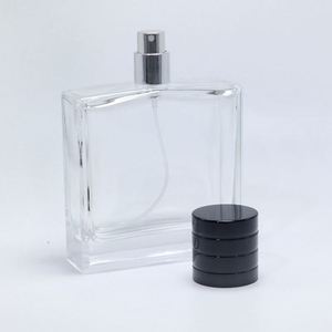 Flacon carré en verre pour huile de parfum, 50 ml, 100 ml, couleur personnalisée, col serti, emballage personnalisé avec logo, sérigraphie – Vente en gros, produit phare - Product Image 3
