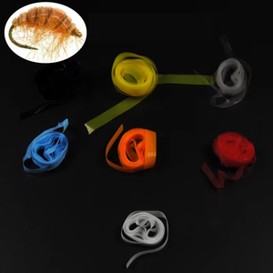 Pellicola Sottile Super Elastica in Gomma Lucida per Montaggio Mosche da Pesca: Stonefly, Nymph, Shrimp, Pawn, per <span class=keywords><strong>Acqua</strong></span> Salata e Czech Nymph - Product Image 6