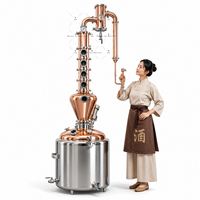 Distillateur d'alcool domestique Ace 50L 60L 80L, petit équipement de distillation, distillerie d'alcool artisanal