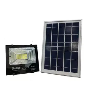 High Quality IP65 Solar Powered Remote Slim Outdoor Floodlight 50W 100W 200W 300W 400W 500W Led Solar Flood Light