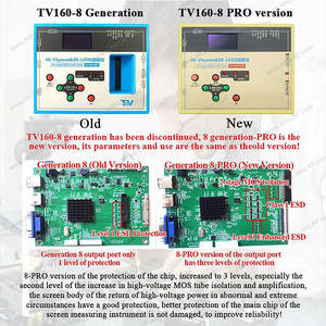 Тестер для экрана телевизора TV160, TV160-8 8-ого поколения PRO 4K-Vbyone & 2K-LVDS, Тестер экрана - Product Image 4