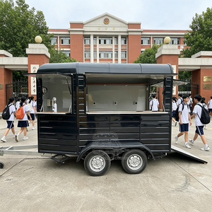 Compact Trailer With Full Kitchen Layout And Storage For Festivals Horse <b>Box</b> Food Truck - Product Image 1