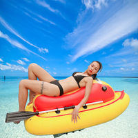 Bateau de Ski gonflable motorisé avec Tube flottant, pour jeux de Sport aquatique, bateau à Jet électrique, haute qualité