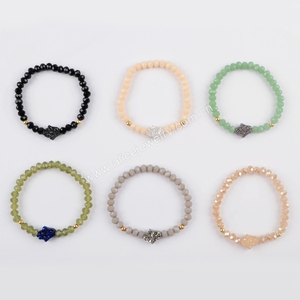 G1892-pulsera de cuentas de piedras preciosas, hecha a mano, <span class=keywords><strong>Hamsa</strong></span>, Druzy - Product Image 6