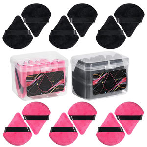 Poudre douce noire en forme de Triangle, maquillage doux en peluche, poudre libre, maquillage pour fond de teint, fard à joues bronzant - Product Image 3