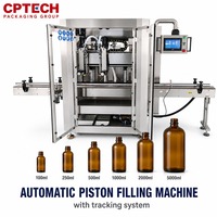 Machine de remplissage à piston à double tête servo-électrique CPTECH pour huile essentielle, remplissage précis en acier inoxydable pour l'aromathérapie