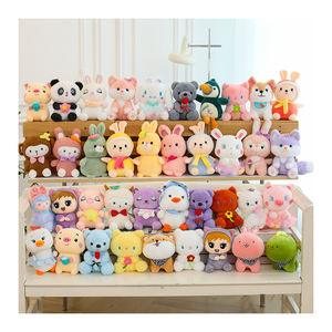 カスタムデザイン対応！100種類以上のかわいいぬいぐるみ、マイメロディ、シナモロール、アニメの可愛い子猫たち、ギフト用ぬいぐるみ - Product Image 1