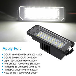 <span class=keywords><strong>Feux</strong></span> de Plaque d'Immatriculation Arrière pour Skoda <span class=keywords><strong>Seat</strong></span> Leon <span class=keywords><strong>Ibiza</strong></span> VW Golf 4 5 6 7 MK4 MK7 Passat CC Polo Scirocco - Product Image 4