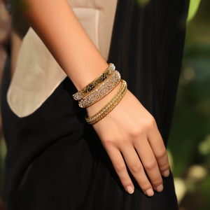 BBBA-04251 กำไลข้อมือแฟชั่น อุปกรณ์เสริมที่หรูหราและมีสไตล์สำหรับผู้หญิง - Product Image 3