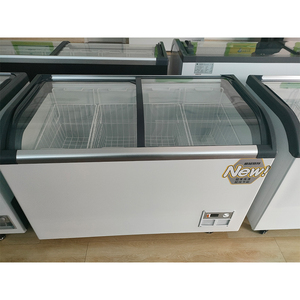 Tủ đông sâu thương mại với cửa kính trượt mở hàng đầu cho cửa hàng tiện lợi màn hình kem - Product Image 2