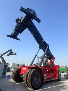 Chariot élévateur à conteneurs d'occasion Kalmar DRF450-60S5, chariot élévateur à conteneurs d'occasion, grue de levage portuaire de 45 tonnes dans la cour de Shanghai - Product Image 2