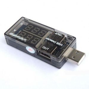Chung kép USB sạc hiện tại điện áp Detector Battery Tester Volt Meter Ampe kế <span class=keywords><strong>3</strong></span>-9V 0-3A cho <span class=keywords><strong>Arduin</strong></span> - Product Image 1