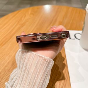 Thiết kế sang trọng điện thoại di động Trường hợp túi cho Samsung <span class=keywords><strong>Galaxy</strong></span> S25 cạnh S24 siêu S23 S22 A52 a03s A54 A52 M33 cô gái điện thoại trường hợp - Product Image 5