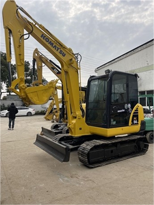 Mini-excavatrice hydraulique Komatsu PC56 d'occasion du Japon, Komatsu 5 tonnes, mini-pelle sur chenilles, prix bas, faible nombre d'heures, à vendre - Product Image 2