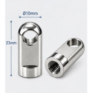 Ojal de elevación y conector roscado de acero inoxidable pasivado de excelente calidad para uso industrial - Product Image 5