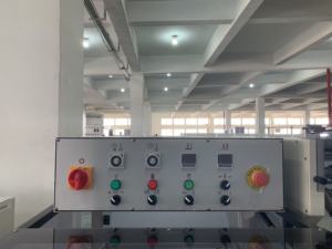 Máquina de envasado retráctil de vajilla automática tipo L, máquina de túnel retráctil, película de POF doblada central - Product Image 6