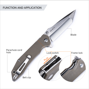 Di alta qualità OEM ODM Custom 9001-GW SANDVI K12C27 knorrbremse serie 1 colombia kolombiya <span class=keywords><strong>aki</strong></span> punta pieghevole per esterni coltello portatile - Product Image 6