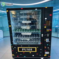 Système de distribution polyvalent pour la vente de snacks et de boissons et les applications dans diverses localités publiques – Distributeur automatique de snacks et de boissons