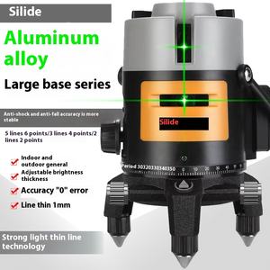 เครื่องระดับเลเซอร์ <span class=keywords><strong>3</strong></span> มิติ ความแม่นยำสูง สำหรับงานกลางแจ้ง ปรับระดับอัตโนมัติ แสงแรง สายสีเขียวและสีน้ำเงิน สำหรับงาน DIY และโครงการอุตสาหกรรม - Product Image 4
