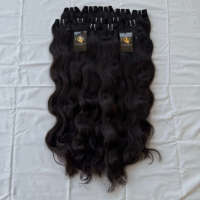 Vente En Gros Tissage de Cheveux Raides Bruts, fournisseurs de Cheveux Humains de Temple Indien Raw Bouclés Raides Ondulés