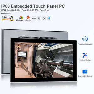 17.3 Inch 8th Gen Intel Core I3 I7 Touch Screen Industrial Rugged Panel PC 1920x1080 HMI Kiosk Industrial <b>Computer</b> <b>Accessories</b> - Product Image 4