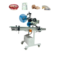 Machine d'étiquetage automatique de haute qualité pour surfaces planes, étiquettes en papier, commande par écran tactile, haute productivité