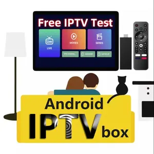 4K IP TV Box Provider 2024 Best with Free Test Credits Panel UK Hot Sell EX YU Germany Austria Albania I PTV Reseller Balkan