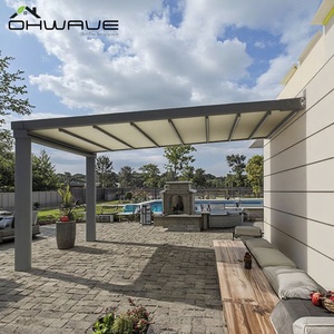 Yeni Alüminyum Açık Hava Bahçe Pergolaları Su Geçirmez Güneşlik Araba Garajı Toz Boyalı Çürümeye Dayanıklı Bahçe Dekorasyonları - Product Image 3
