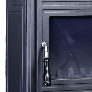 Poêle à <span class=keywords><strong>bois</strong></span> en fonte au design moderne avec <span class=keywords><strong>insert</strong></span> de <span class=keywords><strong>cheminée</strong></span> en fer forgé à rétention de chaleur longue durée pour villas - Product Image 2