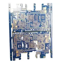 Placa de circuito pcb, alta qualidade personalizada fr4 pcb fabricante multi-camada placa de circuito com azul soldermáscara pcb placa vazia