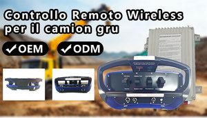 Équipement industriel télécommandé par radio, étanche IP68 pour grue de camion, portée de 50 à 500 m et batterie rechargeable - Product Image 2