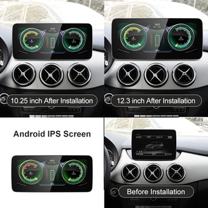 Lecteur multimédia automobile CNSTWE Qualcomm 665 12 pouces Android 14, compatible avec Mercedes-Benz Classe B W246 W242, lecture sans fil. - Product Image 3