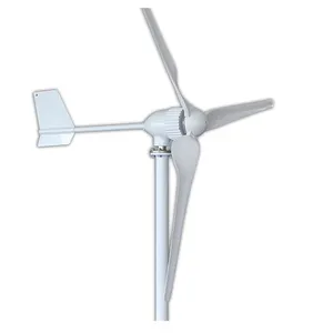 Mini molino de viento de 2KW, certificación CE, 48V, 96V, turbina eólica horizontal para uso doméstico