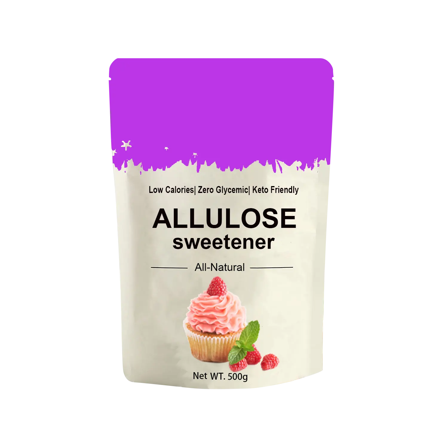 Allulosa natural y stevia, fabricante de fábrica, caramelo de allulosa, polvo de d-allulosa