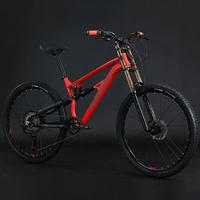 Directement de l'usine |   VTT de descente en alliage d'aluminium haute résistance 26/29 pouces - Vélo tout-terrain professionnel 21 vitesses conforme à la norme EN15194