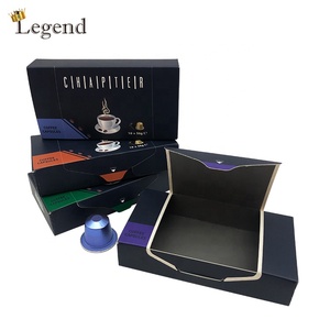 Boîte d'emballage de luxe pour café, boîte <span class=keywords><strong>en</strong></span> papier personnalisée imprimée pour torréfacteur de café, poudre de café, carton rigide pour cadeau de café avec taille personnalisée - Product Image 1