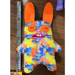 Authentic <b>Cute</b> Monster Pendant Funky Tooth Treasure Ugly Monster <b>Doll</b> Plush Keychain Anime Keychain Toys - Product Image 5