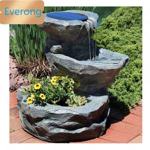 Statues d'aménagement paysager Décoration de jardin Fontaine Stone, boules de pierre décoratives, boule de pierre naturelle sans trou 8mm - Product Image 4