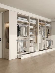 <span class=keywords><strong>Armario</strong></span> de <span class=keywords><strong>Madera</strong></span> Moderno <span class=keywords><strong>y</strong></span> Minimalista, Duradero, Ecológico, de Gran Capacidad, Personalizable, Mueble para Dormitorio - Product Image 3