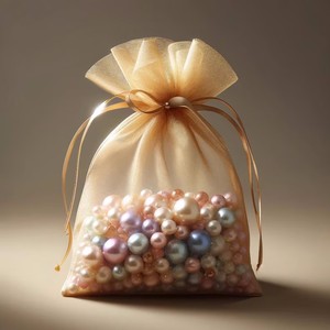 7*9cm <span class=keywords><strong>Organza</strong></span> sacchetto di cordone di caramelle gioielli in maglia regalo sacchetto di garza contenitore - Product Image 3