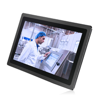 Hot 10,1 12 15 17 19 21,5 22 24 pulgadas POS USB LCD impermeable marco de metal abierto monitor LED 12V BNC TV VESA montaje en pared industrial