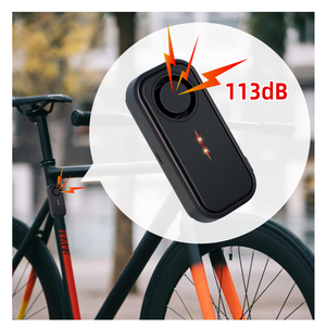 Fatbike chống trộm người giám hộ không thấm nước IP66 113dB âm thanh USB sạc điều khiển từ xa còi báo động ngoài trời an ninh xe đạp báo động - Product Image 1