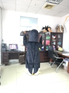 핫 세일 봉제 펭귄 마스코트 의상 광고 만화 캐릭터 의상