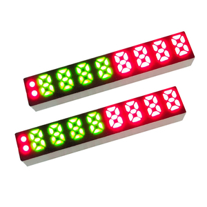 Nhà máy cung cấp tùy chỉnh kích thước inch Độ sáng cao thấp hiện tại điện áp màu đỏ màu xanh lá cây nhị sắc <span class=keywords><strong>7</strong></span> đoạn dẫn hiển thị LED Ống kỹ thuật số - Product Image 1