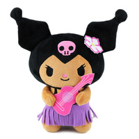 Porte-clés en peluche en coton PP super doux, figurine de personnage de dessin animé pour chat, accessoire de voiture, pour grossistes